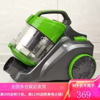 美的吸尘器家用大吸力卧式手持式大功率地毯吸尘机 绿色