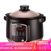 苏泊尔(SUPOR)DG40YC20 电炖锅 4升 炽陶系列 电脑型电炖锅 球形内胆 家用煲汤煮粥 (4升)