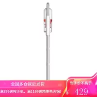 苏泊尔吸尘器家用小型大吸力手持推杆式除尘机有线地毯除尘多吸头 白色