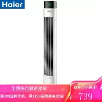 海尔(Haier)电风扇塔扇落地扇无叶风扇音轻立式电风扇家用摇头风扇 遥控款