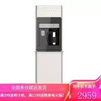 安吉尔饮水机家用办公滤芯过滤下置桶立式多功能高端净水机 白色 温热