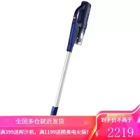 松下无线吸尘器手持家用低音大吸力100W大功率吸尘机 星空蓝