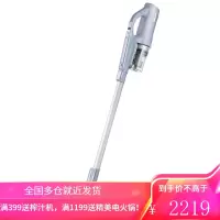 松下无线吸尘器手持家用低音大吸力100W大功率吸尘机 太空银