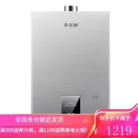 志高(CHIGO)液化气热水器 煤气热水器燃气 变频恒温家用断电记忆 [浴室外安装]12升变频精控强排机- 液化气