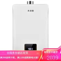 志高(CHIGO) 热水器 平衡式燃气热水器 可安装浴室内 变频恒温 人机交互多重防护安全家用 [可浴室内安装]变频智控