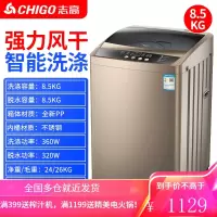 志高8/10公斤洗衣机全自动家用小型迷你大容量波轮宿舍租房热烘干 ⑧⑤风干款