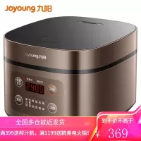 九阳(Joyoung)电饭煲电饭锅4L微电脑式智能预约饭煲多功能小米粥家用煮饭锅2-6人可用 4L饭煲 铜匠厚釜 颜值担