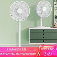 格力(GREE)电风扇家用客厅卧室立式落地扇学生宿舍轻音七叶风扇 遥控款