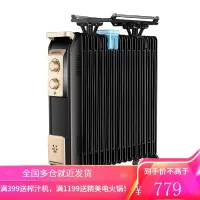 奥克斯油汀取暖器电暖风机电暖器电热油丁片省电节能电暖气家用11A1 黑+金大宽片13片