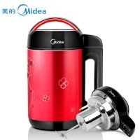 美的(Midea) 豆浆机 DE12G13 无网研磨底盘加热 婴儿辅食米糊五谷家用多功能 容量1.2L