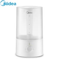 美的(Midea)空气加湿器 SC-3E40 3.5L水箱 超声波式家用有雾旋钮式 卧室孕妇办公室婴儿空调房加湿