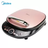 美的(Midea)电饼铛MC-JCN30S 家用双面加热煎烤机 加深烙饼锅 薄饼煎饼机三明治早餐机 烤饼机