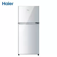 海尔 Haier118升小型双门冰箱家用小型冰箱租房宿舍直冷节能低噪冷藏冷冻电冰箱