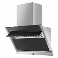 黑色2 西屋(Westinghouse)油烟机侧吸智能翻盖易拆洗大风量APP触控