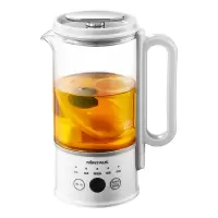 白色 金正办公室mini养生壶小型多功能电热烧水杯一人用花茶玻璃煮茶器