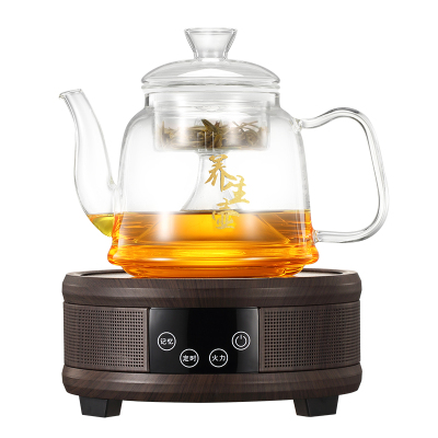 金正蒸汽黑茶煮茶器多功能蒸煮一体煮茶壶全自动电热养生壶玻璃壶