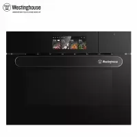 黑色 Westinghouse/西屋蒸烤一体机家用蒸箱烤炉箱二合一嵌入式厨房烘焙彩屏多功能 V8 蒸烤箱