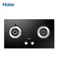 5.0KW直燃系统 海尔(Haier)燃气灶天然气嵌入式台嵌两用 大火力钢化玻璃瞬燃点火燃气灶