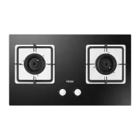 燃气灶 大火力防爆(液化气) 海尔(Haier)燃气灶 5.0KW大火力 嵌入式双眼灶 一级能效 天然气灶 (12T)