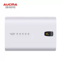 50L-双胆速热-二级能效-遥控操控 澳柯玛(AUCMA)扁桶电热水器超薄储水式速热家用洗澡沐浴遥控智能