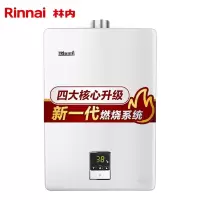 实用经典 进口CPU 13升 林内(Rinnai) 系列 13升燃气热水器 变频恒温 水气双调 强排式