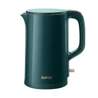 珠光绿 苏泊尔(SUPOR)电水壶热水壶烧水壶1.5L家用安静低音煮水无缝双层自动断电热水壶开水壶温水壶