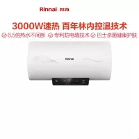 80升 林内(Rinnai) 50升电热水器 3000W速热 6.5倍增容 专利防电墙