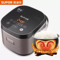 [2L精铁球釜]易消化宝宝粥 苏泊尔(SUPOR)电饭煲电饭锅5L球釜内胆2-8人使用一键香弹煮微压焖香蛋糕功能家用智能