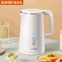 苏泊尔(SUPOR)玻璃电水壶热水壶高硼硅玻璃电热水壶 1.7L烧水壶 壶身显影-触控调温