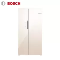 博世 BOSCH 500升 风冷无霜 变频 对开门冰箱 超薄 玻璃门(曲奇色)