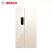 博世 BOSCH 610升 风冷无霜 智能变频对开门冰箱 保鲜 不串味(曲奇金)