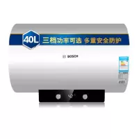 博世(BOSCH) 40升储水式热水器 家用电热水器 3.1KW双管速热 1级节能 6倍增容 EWS40-BM1 电热水