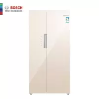 博世(BOSCH)530L对开门超薄机身风冷无霜家用变频大容量冰箱铂金净风