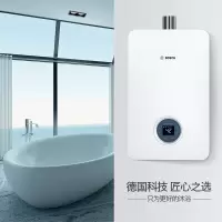 博世BOSCH燃气热水器 16升精控恒温进口CPU天然气)6700F 白色 天然气