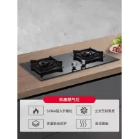 帅康燃气灶猛火节能天然气台式大火力煤气灶双灶厨房嵌入式炉 液化气