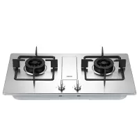 帅康(Sacon)燃气灶 5.2kW大火力猛火灶 煤气灶双灶双眼灶 家用台嵌两用灶具 天然气灶 不锈钢灶5.2KW天然气