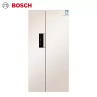 博世(BOSCH) 530升雪利金对开门冰箱风冷无霜大容量纤薄嵌入式家用大冰箱 金色