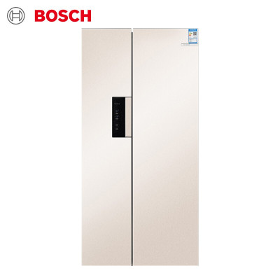 博世(BOSCH) 530升雪利金对开门冰箱风冷无霜大容量纤薄嵌入式家用大冰箱 金色