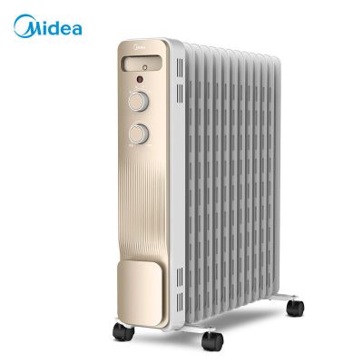 美的(Midea)取暖器电热油汀NY2213-18GW家用节能电暖气烘衣加湿取暖器 美的NY2213-18GW