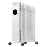 美的(Midea)电热油汀取暖器13片家用节能速热省油丁电暖气暖风机电暖器暖炉电暖炉升温 13片油汀