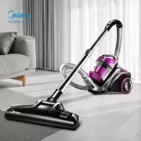 美的吸尘器家用小型手持式大吸力强力大功率多用车载用工业吸尘机 紫色(升级款)