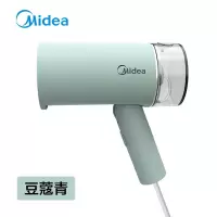美的手持挂烫机家用蒸汽熨斗小型便携式折叠烫衣服神器熨烫机宿舍 豆蔻青