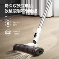 美的无线吸尘器家用大吸力小型强力手持式大功率吸尘机V5 极地白