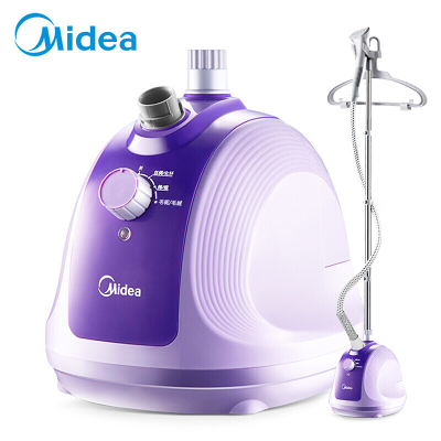 美的(Midea)1.5L挂烫机 单杆 蒸汽挂烫机 家用手持/挂式电熨斗(紫色) 经典