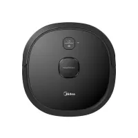 美的(Midea)M6智能扫地机器人 激光导航 智能规划路线 吸扫拖一体 智能互联 家用吸尘器扫地机 极地白 [人气热