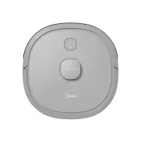 美的(Midea)M6智能扫地机器人 激光导航 智能规划路线 吸扫拖一体 智能互联 家用吸尘器扫地机 极地白 [新品]