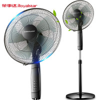 荣事达(Royalstar)遥控五风叶电风扇/落地扇/五扇叶可升降落地扇工厂宿舍大风量实惠价 [机械落地]三米电源线款