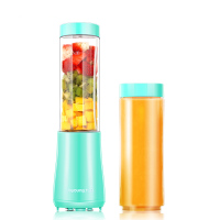 九阳榨汁机家用水果小型便携式迷你电动多功能料理果汁机榨汁杯学生便捷户外家用宿舍多功能 绿色