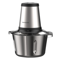 九阳(Joyoung)绞肉机家用双刀电动多功能料理婴儿辅食机切菜绞馅不锈钢碎肉搅拌 不锈钢