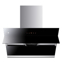 容声家用抽油烟机侧吸式厨房吸烟机大吸力壁挂家抽油烟机企业价团购精美设计 黑色